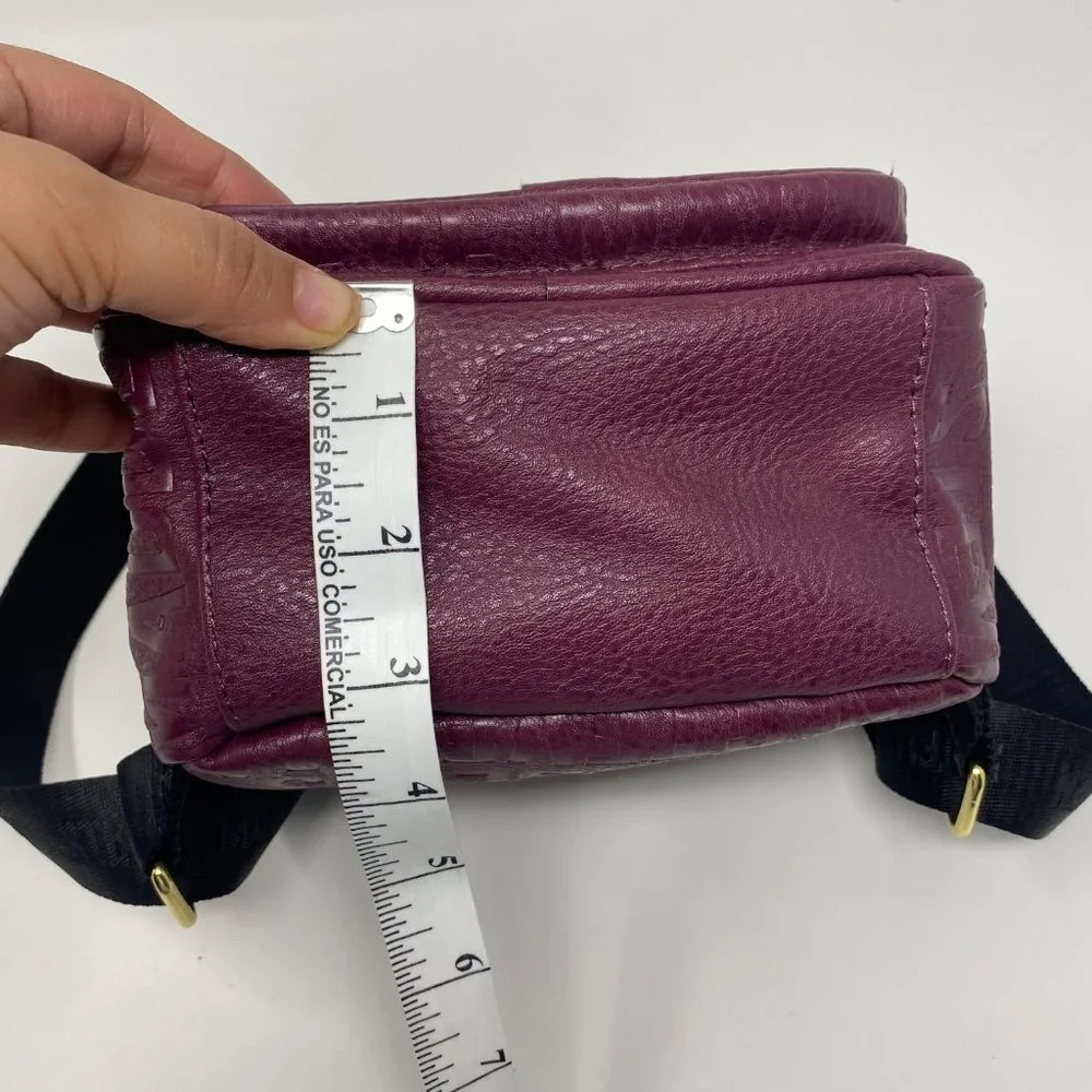 Steve Madden burgundy backpack